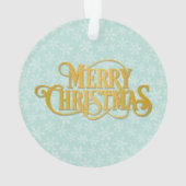 Weihnachts-Krippe Jesus in der Wanger-Szene Ornament (Rückseite)