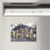 Weihnachts-Krippe. Sanibel Is., USA Magnet (In Situ (Geschirrspüler))