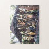 Weihnachts-Krippe. Sanibel Is., USA Puzzle (Vertikal)