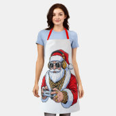 Weihnachts-Küchenschürze Schürze (Getragen)