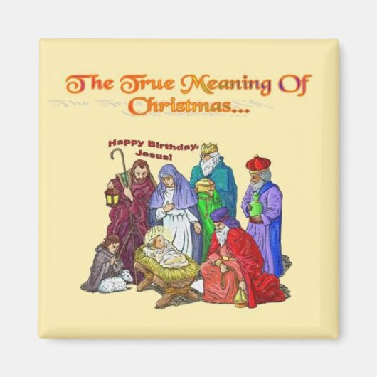 Weihnachts-Kühlschrankmagnet Magnet (Vorne)