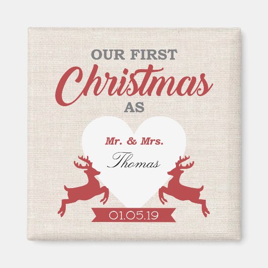 Weihnachts-Kühlschrankmagnet Magnet (Vorne)