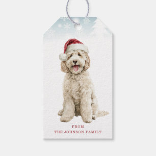 Weihnachts-Labradoodle-Geschenkanhänger Geschenkanhänger