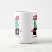 Weihnachts-Labrador-Mama Kaffeetasse (Mittel)