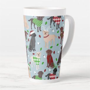 Weihnachts Labrador Retriever Latte Tasse