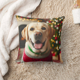 Weihnachts Labrador Retriever Pillow Kissen