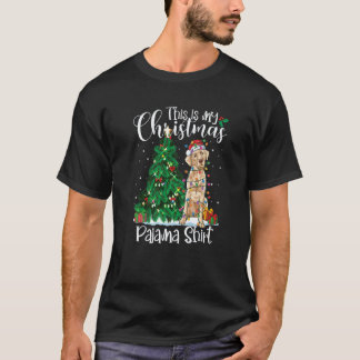 Weihnachts-Labrador Retriever Pyjama Lab Hund Xmas T-Shirt