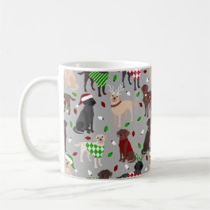 Weihnachts Labrador Retriever Tasse