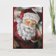 Weihnachts lächelnde Christma Grußkarte