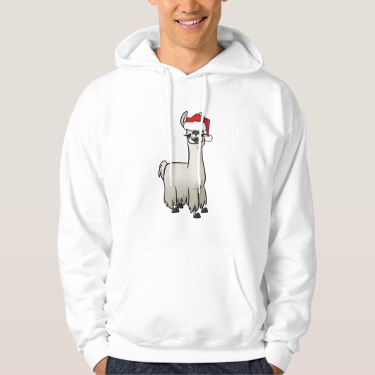 Weihnachts-Lama-T - Shirt (Vorderseite)
