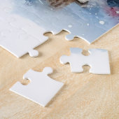 Weihnachts Landschaft Art Puzzle (Seite)