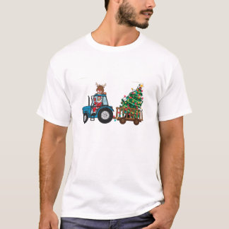 Weihnachts-Landwirtschaftstraktor Xmas T-Shirt