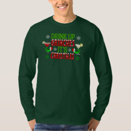 Weihnachts-Langschläfer-T - Shirt