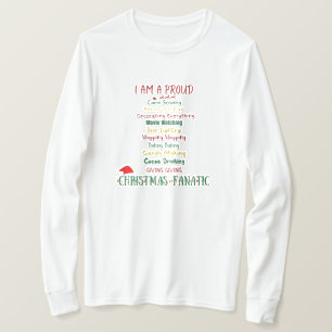 Weihnachts-Langschläfer-T - Shirt
