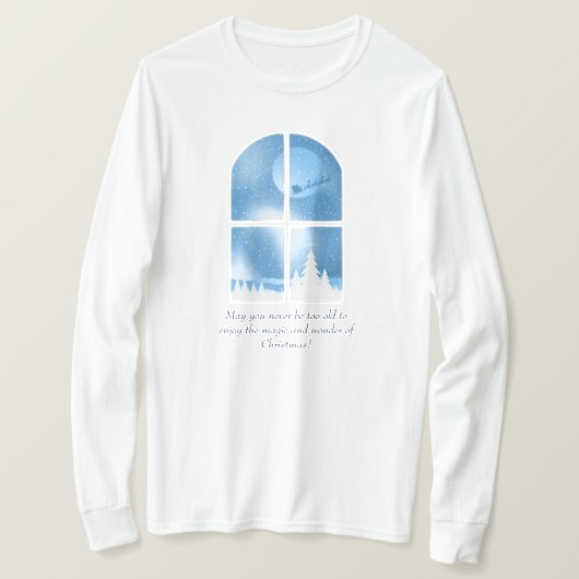 Weihnachts-Langschläfer-T - Shirt (Design vorne)