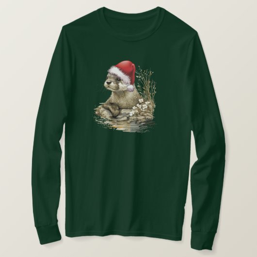 Weihnachts-Langschläfer-T - Shirt (Design vorne)