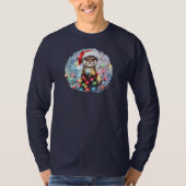 Weihnachts-Langschläfer-T - Shirt (Vorderseite)