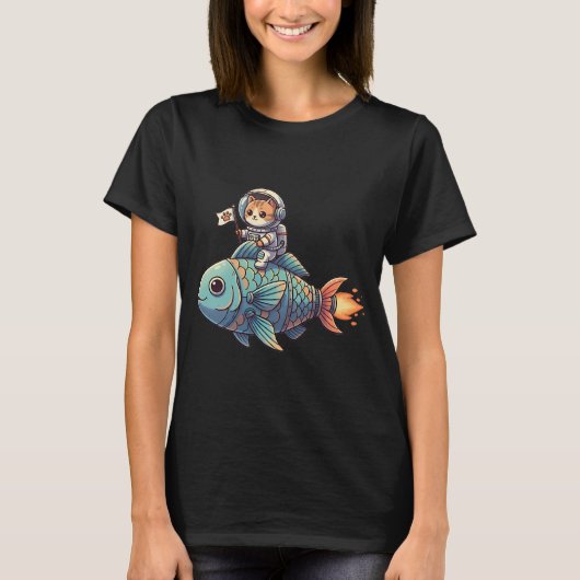 Weihnachts-Lanzenfisch T-Shirt (Vorderseite)