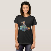 Weihnachts-Lanzenfisch T-Shirt (Vorne ganz)