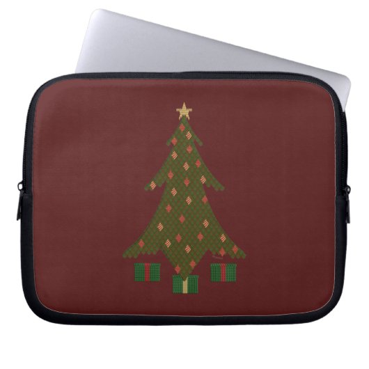 Weihnachts-Laptop-Case Laptopschutzhülle (Vorderseite)