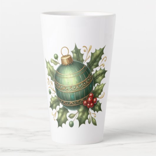 Weihnachts-Latte-Tasse für Erwachsene Milchtasse (Vorderseite)