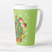 Weihnachts-Latte-Tasse Milchtasse (Rechte Ecke)