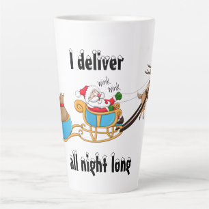 Weihnachts-Latte-Tasse Milchtasse