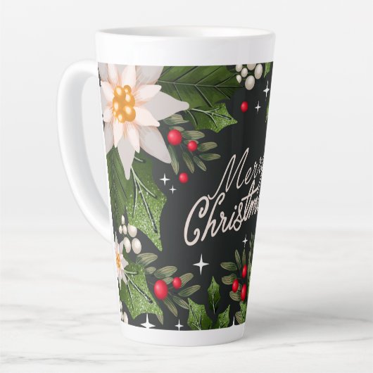 Weihnachts-Latte-Tasse Milchtasse (Linke Ecke)