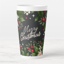Weihnachts-Latte-Tasse