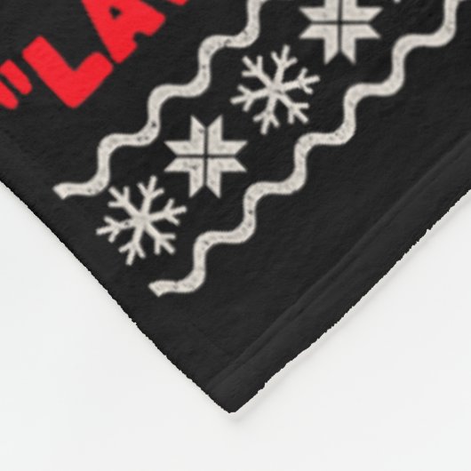 Weihnachts-Lawn Bowls Idee für Männer und Santas W Fleecedecke (Ecke)