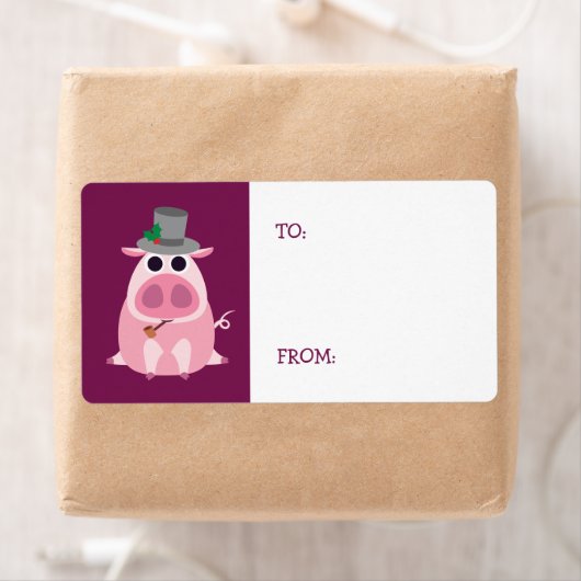 Weihnachts Leary the Pig (Insitu)