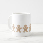 Weihnachts-Lebkuchen-Cup drucken Kaffeetasse (Vorderseite Links)