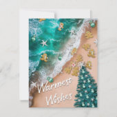 Weihnachts-Lebkuchen-Flachbildschirm Mitteilungskarte (Vorderseite)