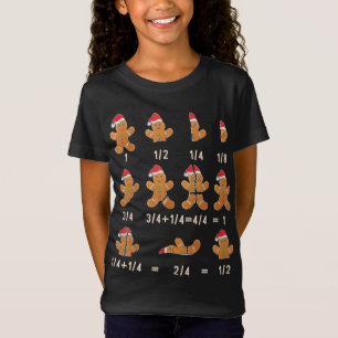 Weihnachts-Lebkuchen Fraction Niedlichen Weihnacht T-Shirt