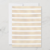 Weihnachts-Lebkuchen-Haus Dekorieren Party Einladung (Rückseite)