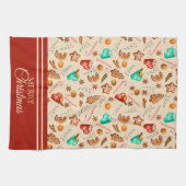 Weihnachts-Lebkuchen & Kakao Geschirrtuch (Horizontal)