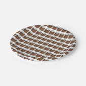 Weihnachts-Lebkuchen-Kuchen Slice Holiday Teller (Schrägansicht)