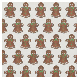 Weihnachts-Lebkuchen Lady Lady Cookie Holiday Stoff
