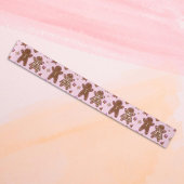 Weihnachts-Lebkuchen Mann und Frau Weihnachtsbaum Satinband