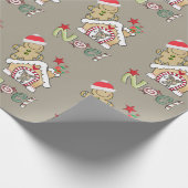 Weihnachts-Lebkuchen-Papier Geschenkpapier (Ecke)