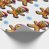 Weihnachts-Lebkuchen-Papier Geschenkpapier (Ecke)