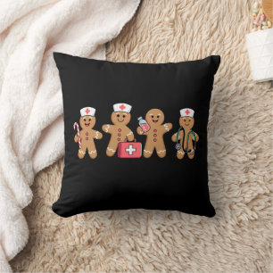 Weihnachts-Lebkuchen-Pflege-Team-Geschenke Kissen