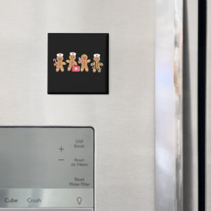 Weihnachts-Lebkuchen-Pflege-Team-Geschenke Magnet