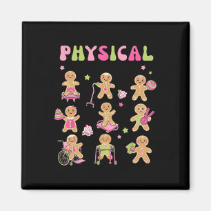 Weihnachts-Lebkuchen PT Physikalischer Therapieass Magnet