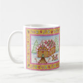 Weihnachts-Lebkuchen-Tasse-Geschenk Kaffeetasse (Links)