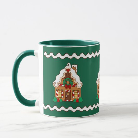 Weihnachts-Lebkuchen-Tasse Tasse (Links)