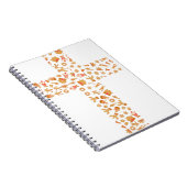 Weihnachts-Lebkuchenkreuz Notizblock (Rechte Seite)