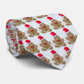 Weihnachts-Lebkuchenmann Engel Krawatte (Gerollt)