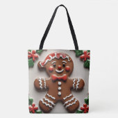 Weihnachts-Lebkuchenmann Tasche (Vorderseite)