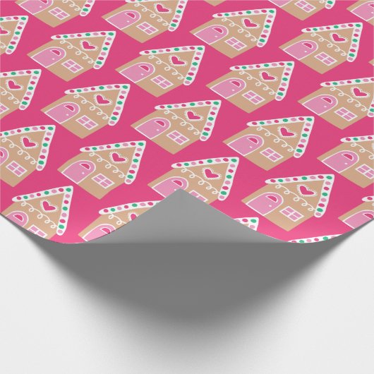 Weihnachts-Lebkuchenpapier Geschenkpapier (Ecke)